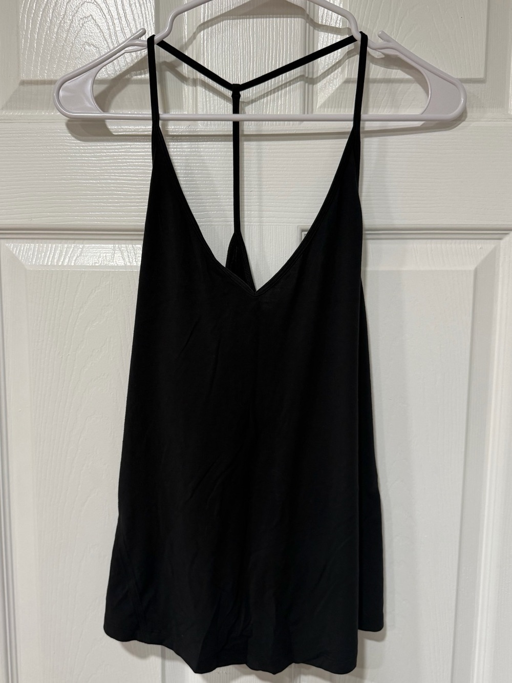 lululemon Black T-Back V-Neck Tank